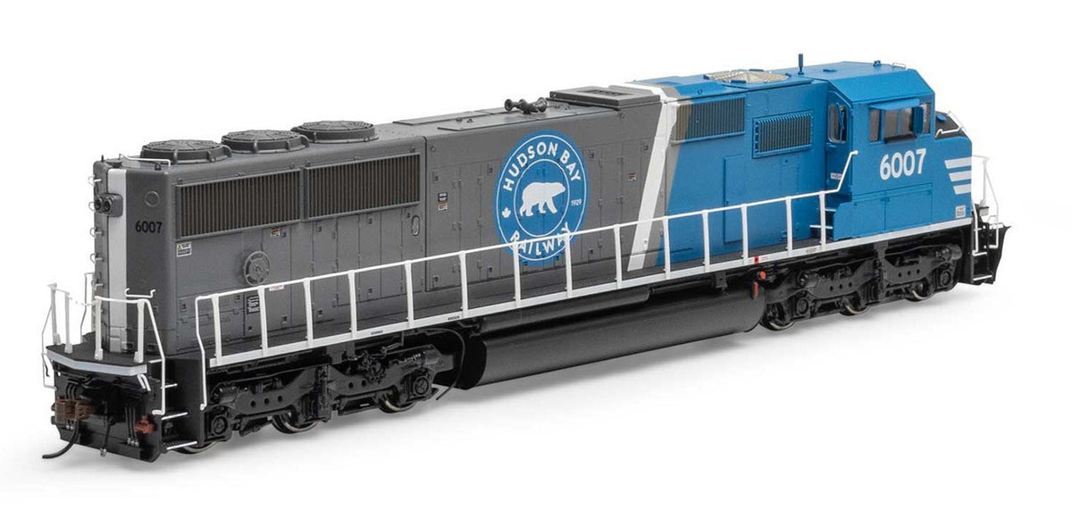 Athearn Genesis HO ATHG75647 DCC/Tsunami 2 Sound Equipped EMD SD60M 'Tri-Clops' Locomotive Hudson Bay Railway HBRY #6007