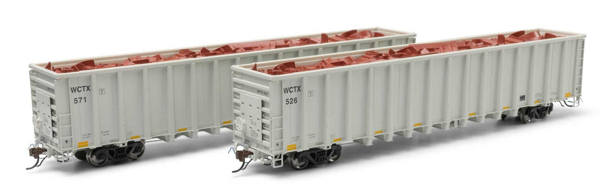 Athearn Genesis HO ATHG76736 NSC 6400 Gondola WCTX #526/571 2-Pack