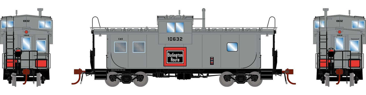 Athearn Genesis HO ATHG78370 DCC/Tsunami SoundCar Equipped ICC Caboose w/Lights & Sound Colorado & Southern C&S #10632