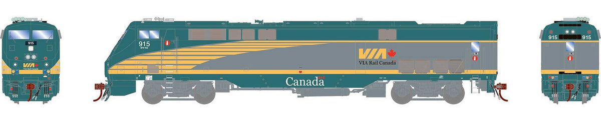 Athearn Genesis HO ATHG81112 DCC Ready GE AMD103 / P42DC Genesis Locomotive VIA #915