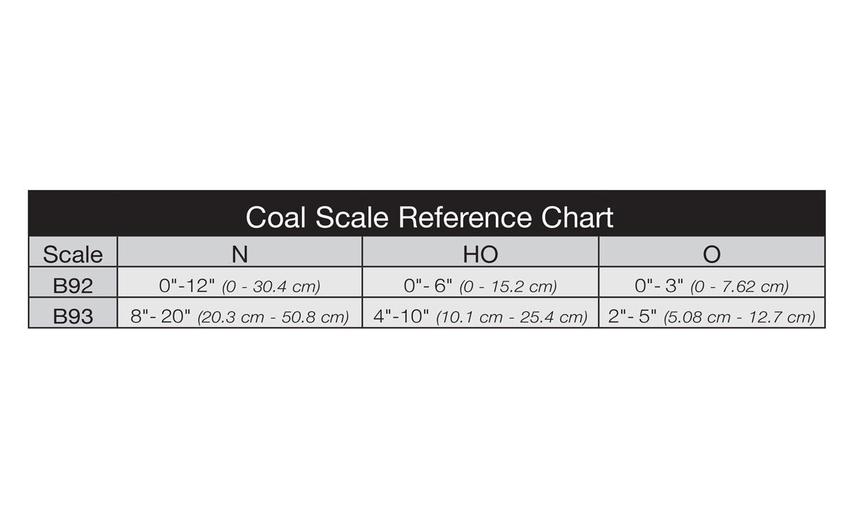 Woodland Scenics B93 Coal - Lump