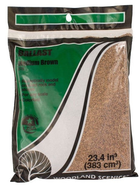 Woodland Scenics B85 Coarse Ballast Bag - Dark Brown