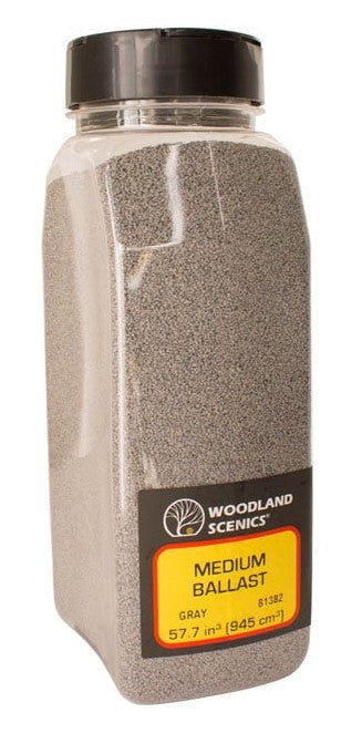 Woodland Scenics B1389 Coarse Ballast Shaker - Gray