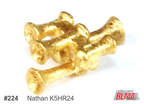 BLMA N, Detail Parts-Air Horns - Nathan K5HR24 (2 per pack)