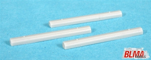BLMA HO 4108 Concrete Car Stops - 20 per pack