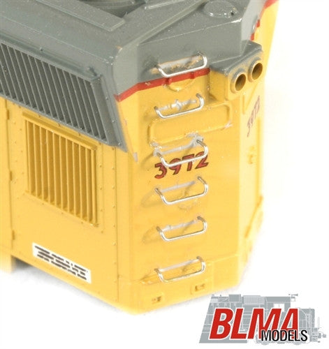 BLMA N 60 Detail Parts 18" Drop Grab Irons .007" Wire 20 per pack