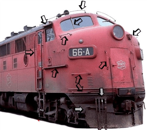 BLMA N, Detail Parts-E/F Unit Ultimate Detail Set