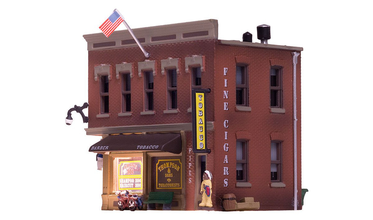 Woodland Scenics N BR4923 Built Up Corner Emporium