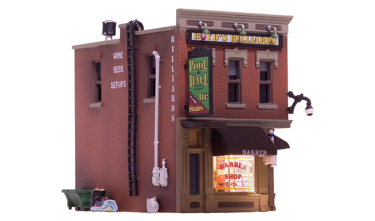 Woodland Scenics N BR4923 Built Up Corner Emporium