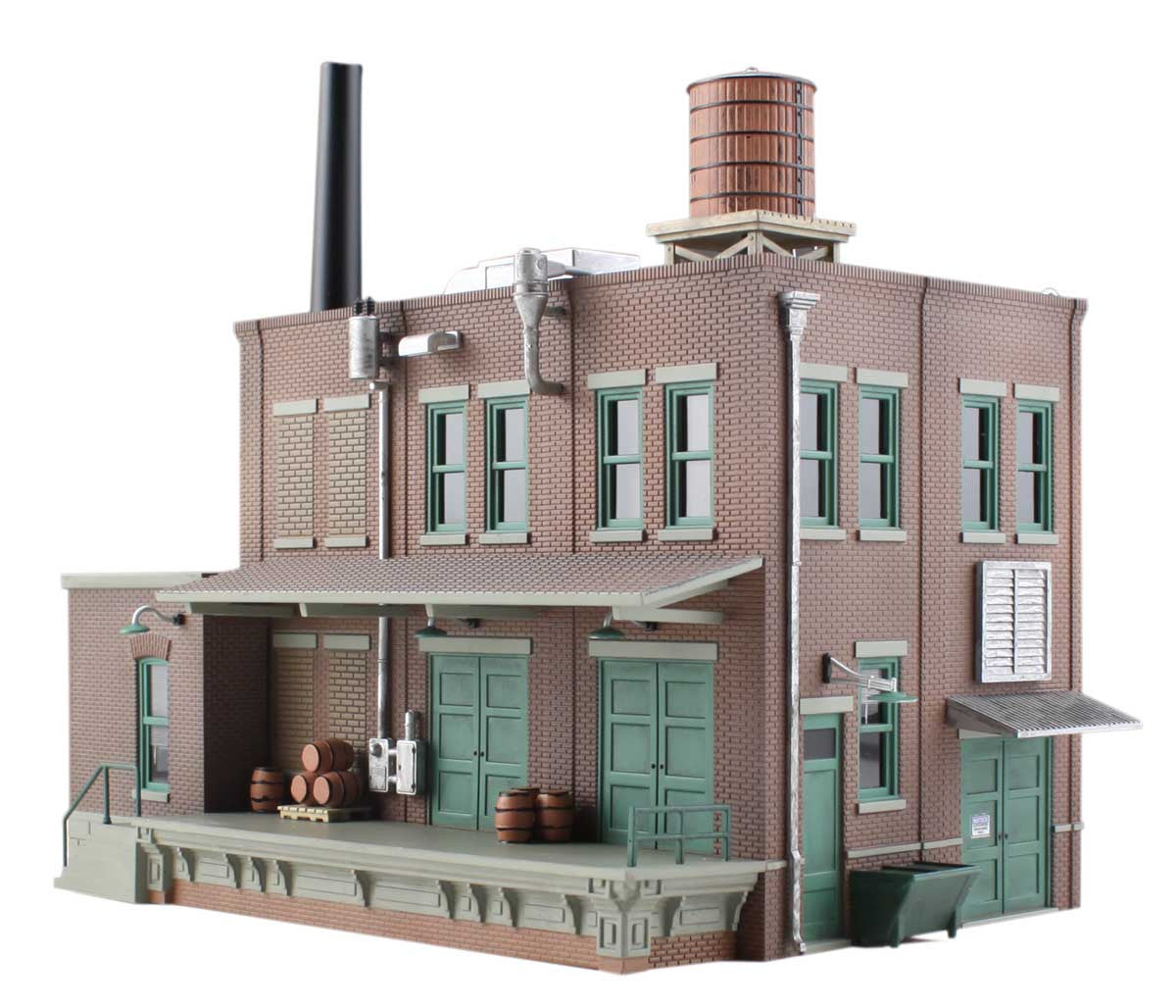 Woodland Scenics N BR4924 Built Up Clyde & Dale's Barrel Factory