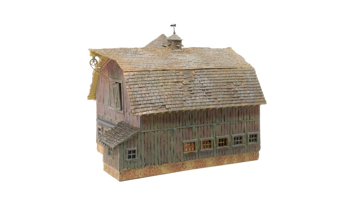 Woodland Scenics N BR4932 Built Up Weathered Barn