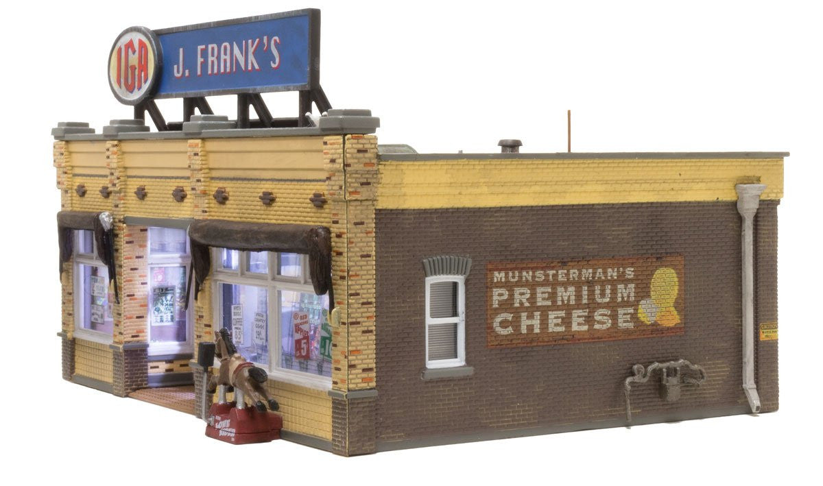 Woodland Scenics N BR4941 Built Up Frank's Grocery