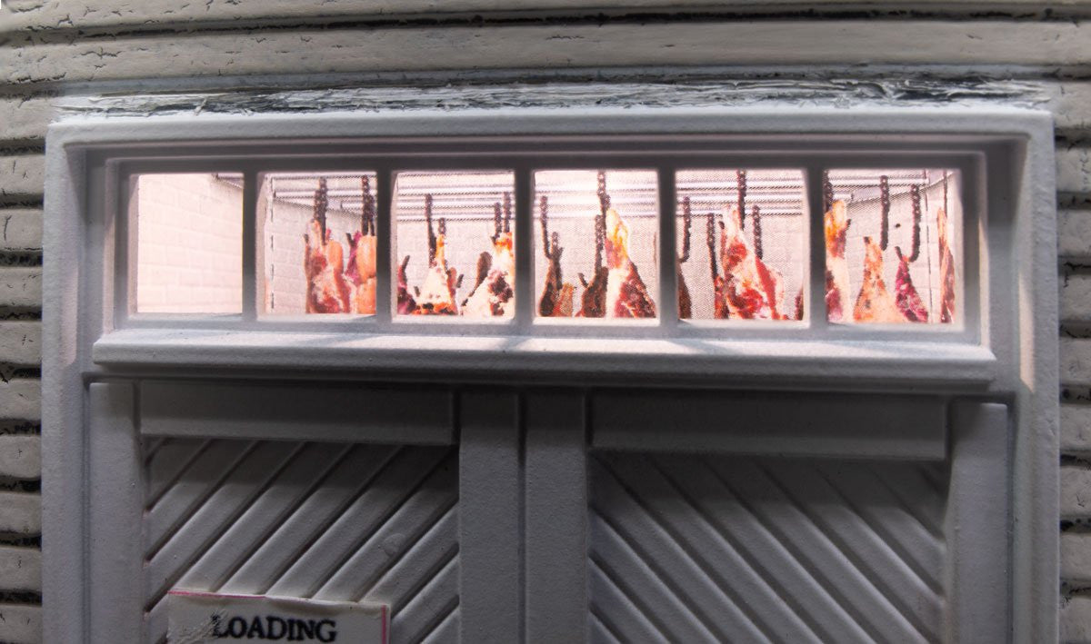 Woodland Scenics N BR4958 Built Up Carver's Butcher Shoppe