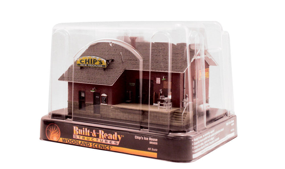 Woodland Scenics HO BR5028 Built Up Chip's Ice House