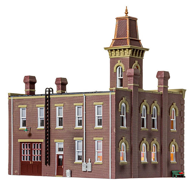 Woodland Scenics HO BR5034 Built Up Firehouse