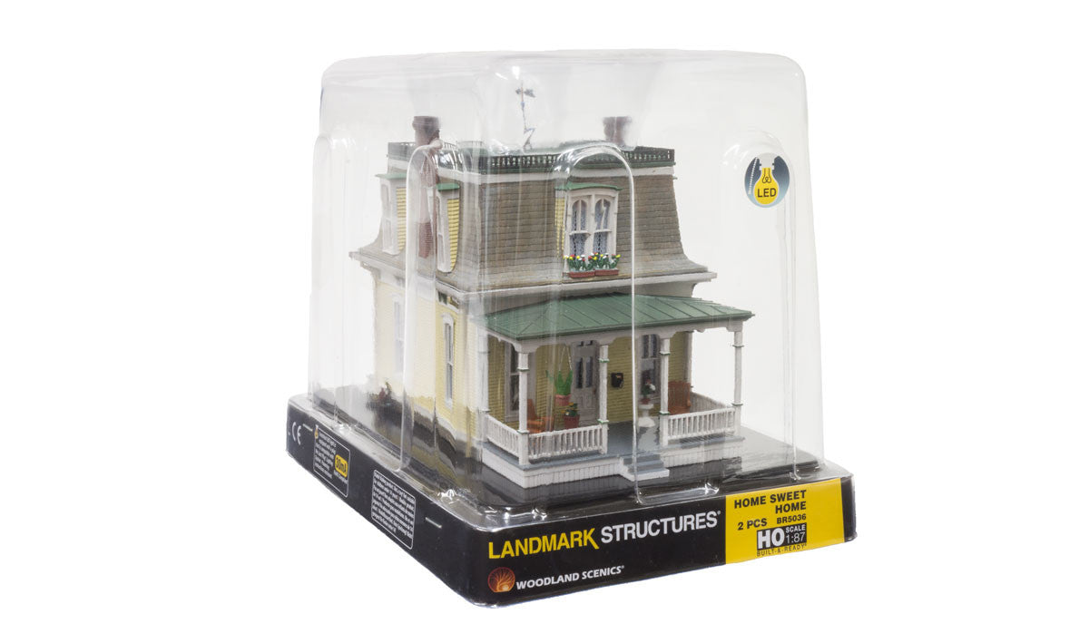 Woodland Scenics HO BR5036 Built Up Home Sweet Home