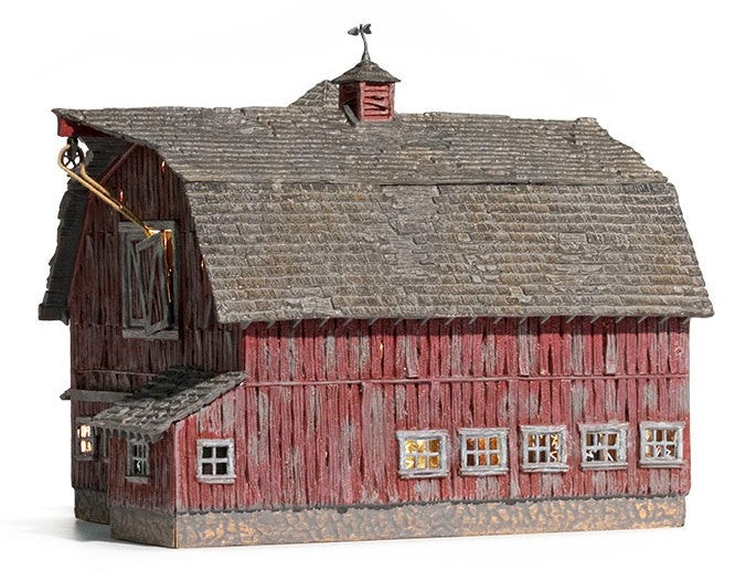 Woodland Scenics HO BR5038 Built Up Old Weathered Barn