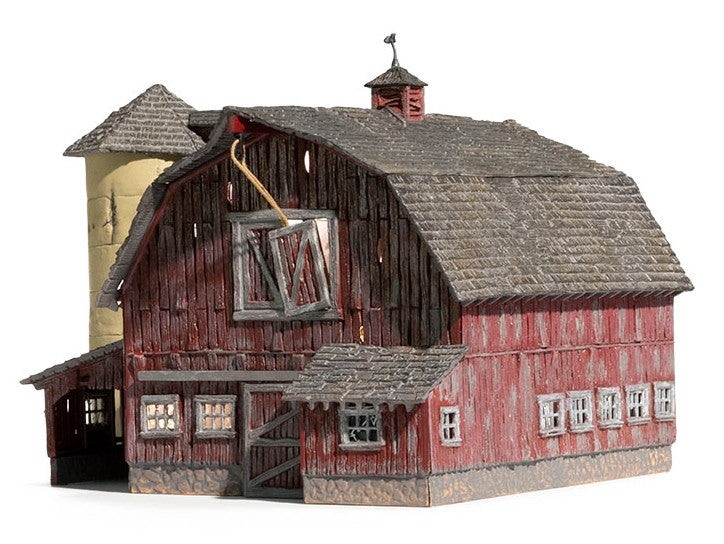 Woodland Scenics HO BR5038 Built Up Old Weathered Barn