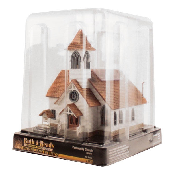 Woodland Scenics HO BR5041 Built Up Community Church