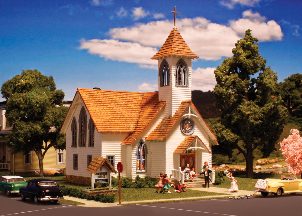 Woodland Scenics HO BR5041 Built Up Community Church
