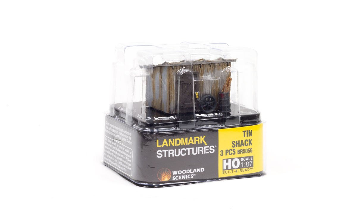 Woodland Scenics HO BR5056 Built Up Tin Shack