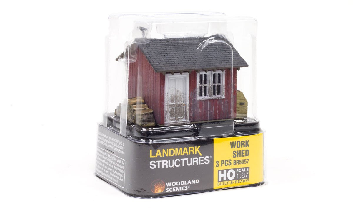 Woodland Scenics HO BR5058 Built Up Wood Shack