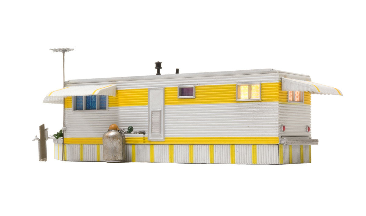 Woodland Scenics HO BR5062 Built Up Sunny Days Trailer