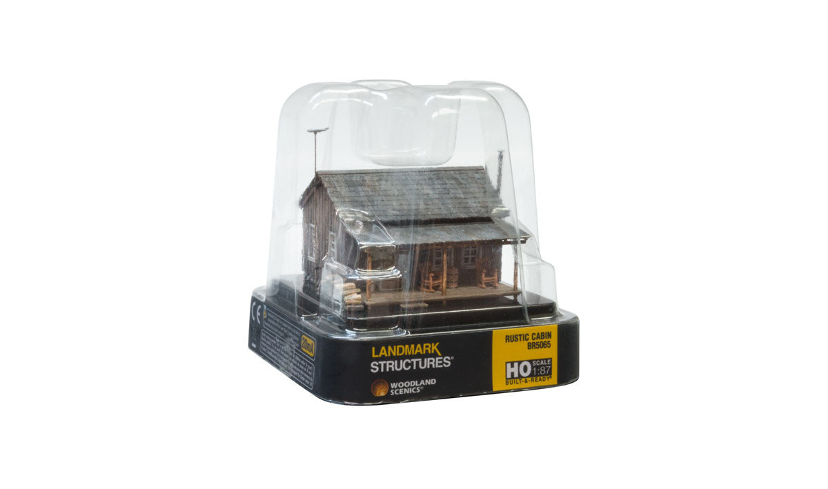 Woodland Scenics HO BR5065 Built Up Rustic Cabin