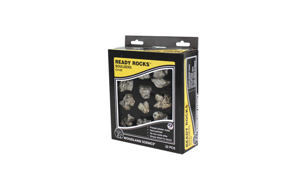 Woodland Scenics C1142 Ready Rocks - Boulders