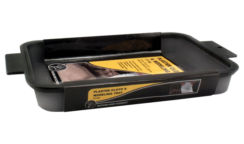 Woodland Scenics C1194 Plaster Cloth/Modeling Tray
