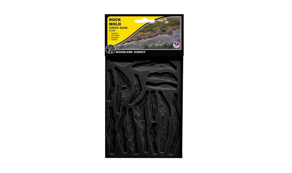 Woodland Scenics C1244 Rock Mold - Facet Rock