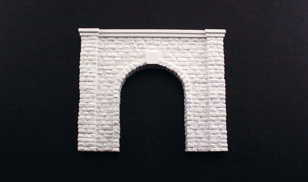 Woodland Scenics HO C1253 Single Track Tunnel Portal Cut Stone