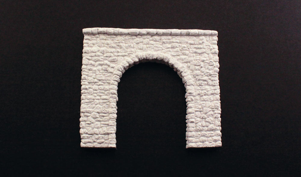 Woodland Scenics HO C1255 Single Track Tunnel Portal Random Stone