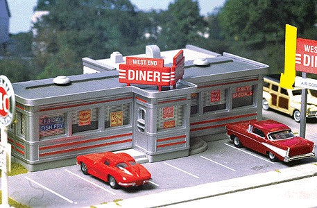 City Classsics Structures HO, Route 22 Diner