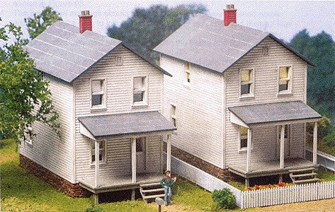 City Classsics Structures HO, Railroad Street Company House 3-Pack