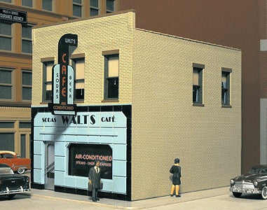 City Classsics Structures HO, Main Street Cafe