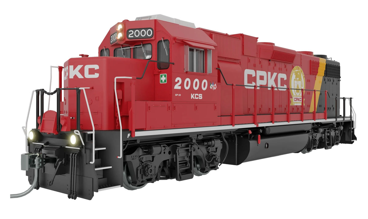 Rapido Trains Inc HO 38076 DCC Ready EMD GP38 Canadian Pacific Kansas City CPKC #2000