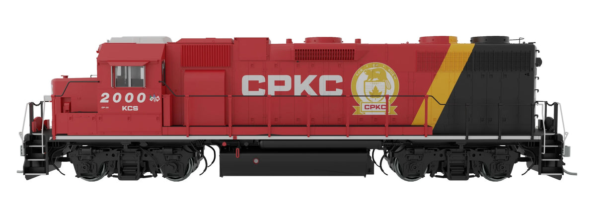 Rapido Trains Inc HO 38076 DCC Ready EMD GP38 Canadian Pacific Kansas City CPKC #2000