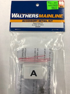 Walthers Mainline HO 910-251 EMD SD70ACe Locomotive Diesel Detail Kit