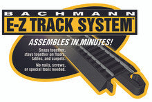 Bachmann HO 44529 Nickel Silver Rail/Gray Roadbed E-Z Track 18" Radius Curve Terminal Rerailer - 2 Pack