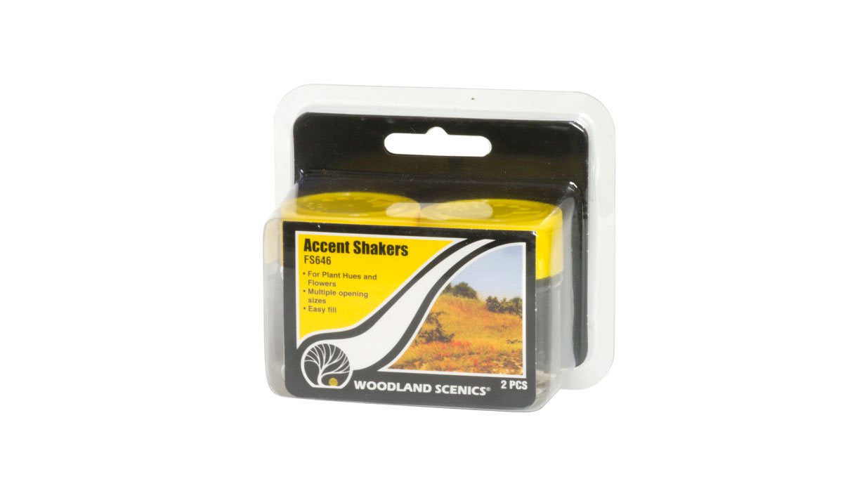 Woodland Scenics FS646 Accent Shakers 2 pcs
