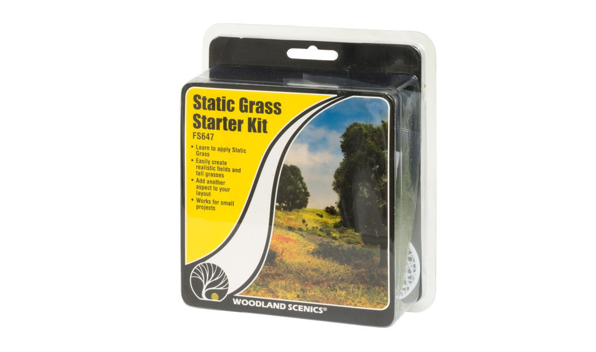 Woodland Scenics FS647 Static Grass Starter Kit