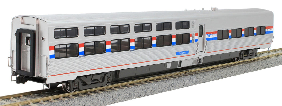 Kato HO 35-6231-1 Amtrak Viewliner II Diner 'Phase III' Scheme with Lights AMTK #68012 'Harrisburg'