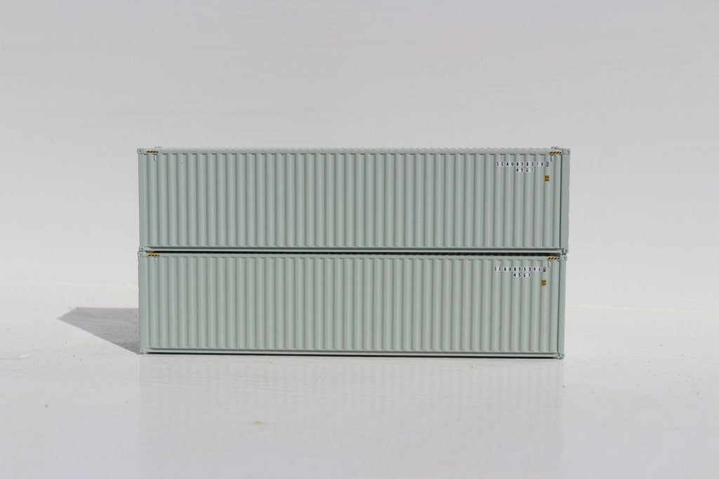 Jacksonville Terminal Company N 405044 40' High Cube Container SEALAND 2-Pack