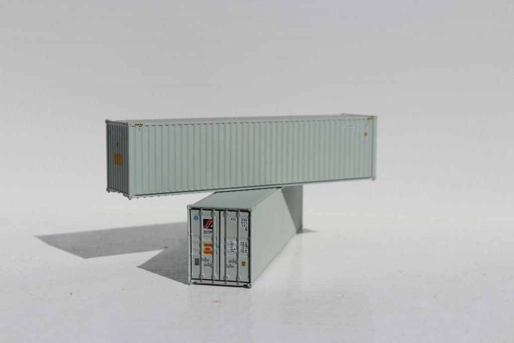 Jacksonville Terminal Company N 405044 40' High Cube Container SEALAND 2-Pack