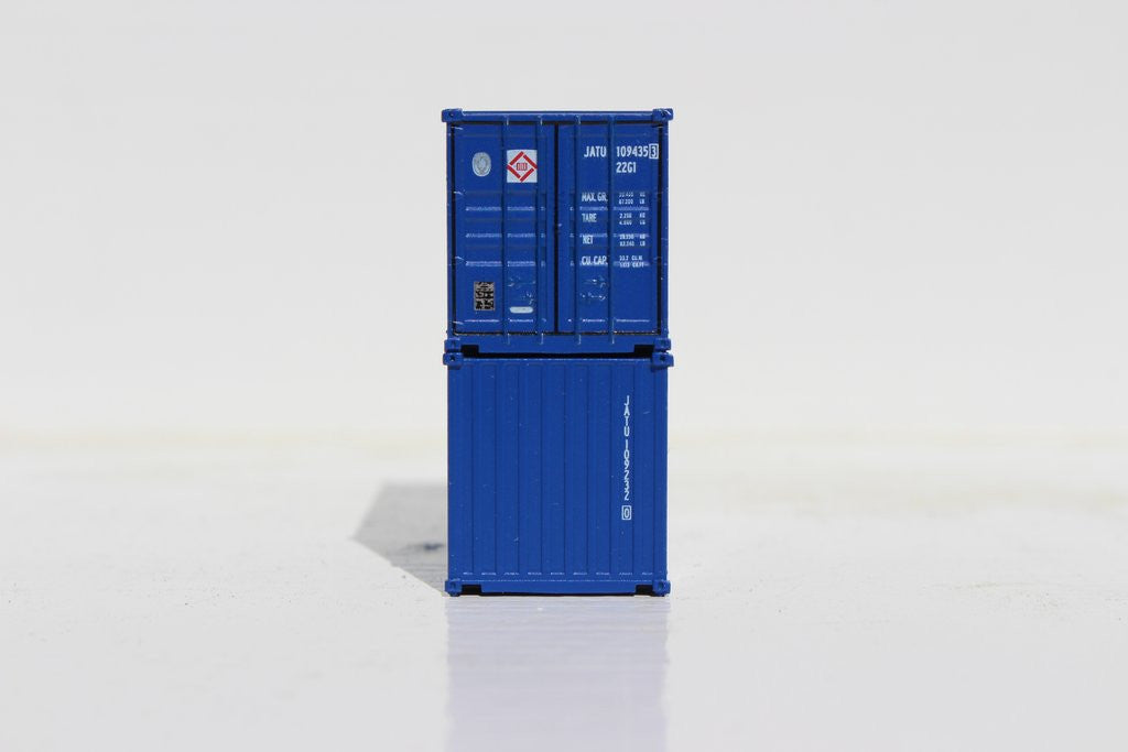 Jacksonville Terminal Company N 205303 20' Standard Height Container JAY Container Services 2-Pack