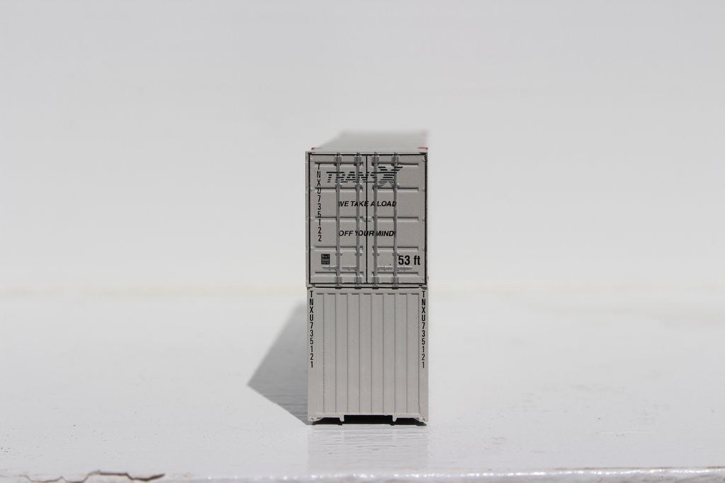 Jacksonville Terminal Company N 535063 53' High Cube Container TRANS X 2-Pack