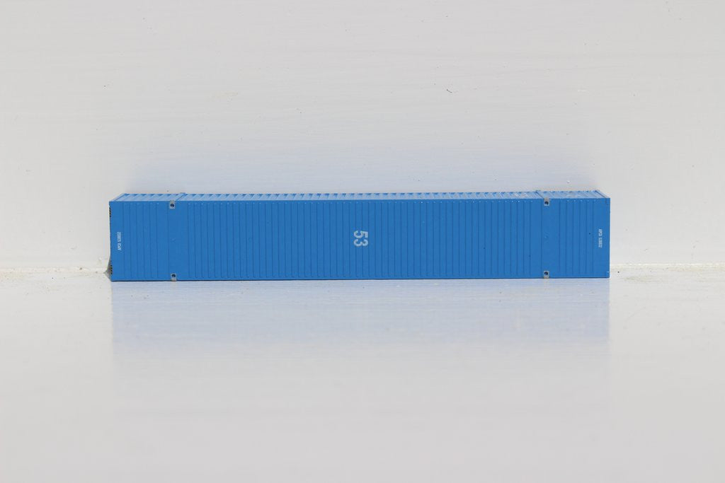 Jacksonville Terminal Company N 535005 53' High Cube Container American President Lines APL Faded Paint Vertical Logo 2-Pack