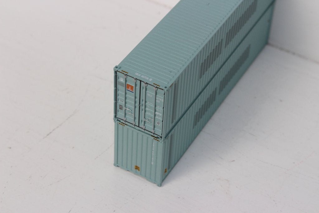 Jacksonville Terminal Company N 405118 40' High Cube  Container TRANSAMERICA 2-Pack