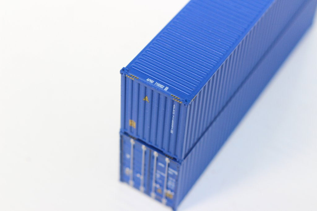 Jacksonville Terminal Company N 405071 40' High Cube  Container APL no logo 2-Pack